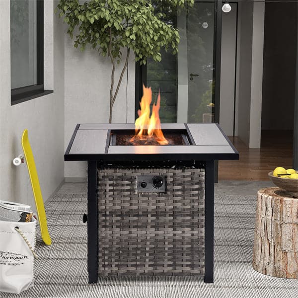OVIOS Patio Outdoor 30'' Fire Pit Table for GRS/NTC/HOP/NDS Series