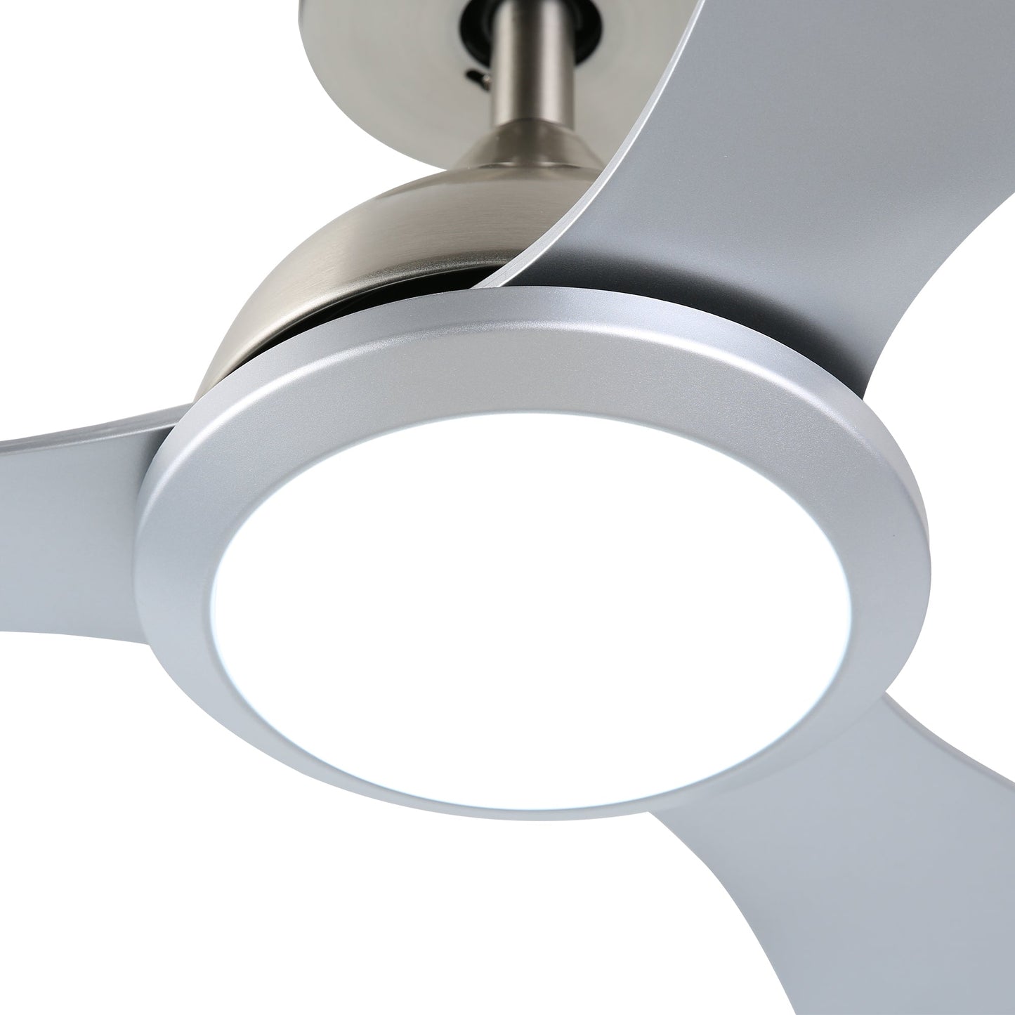 OVIOS 52‘’ Remote Control Ceiling Fan Reversible 3 Blades with LED Light and 6 Wind Speeds, DC Motor