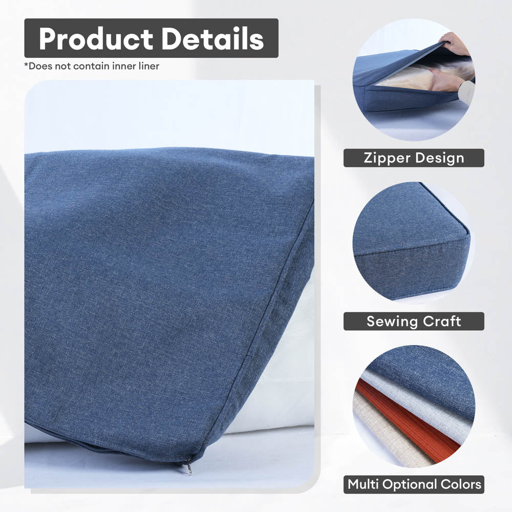 OVIOS New Vultros Series Replacement Seat, Back Cushion Cover(Refer to the Dimension in Description,Only cover)