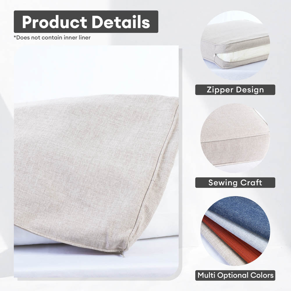 OVIOS New Vultros Series Replacement Seat, Back Cushion Cover(Refer to the Dimension in Description,Only cover)