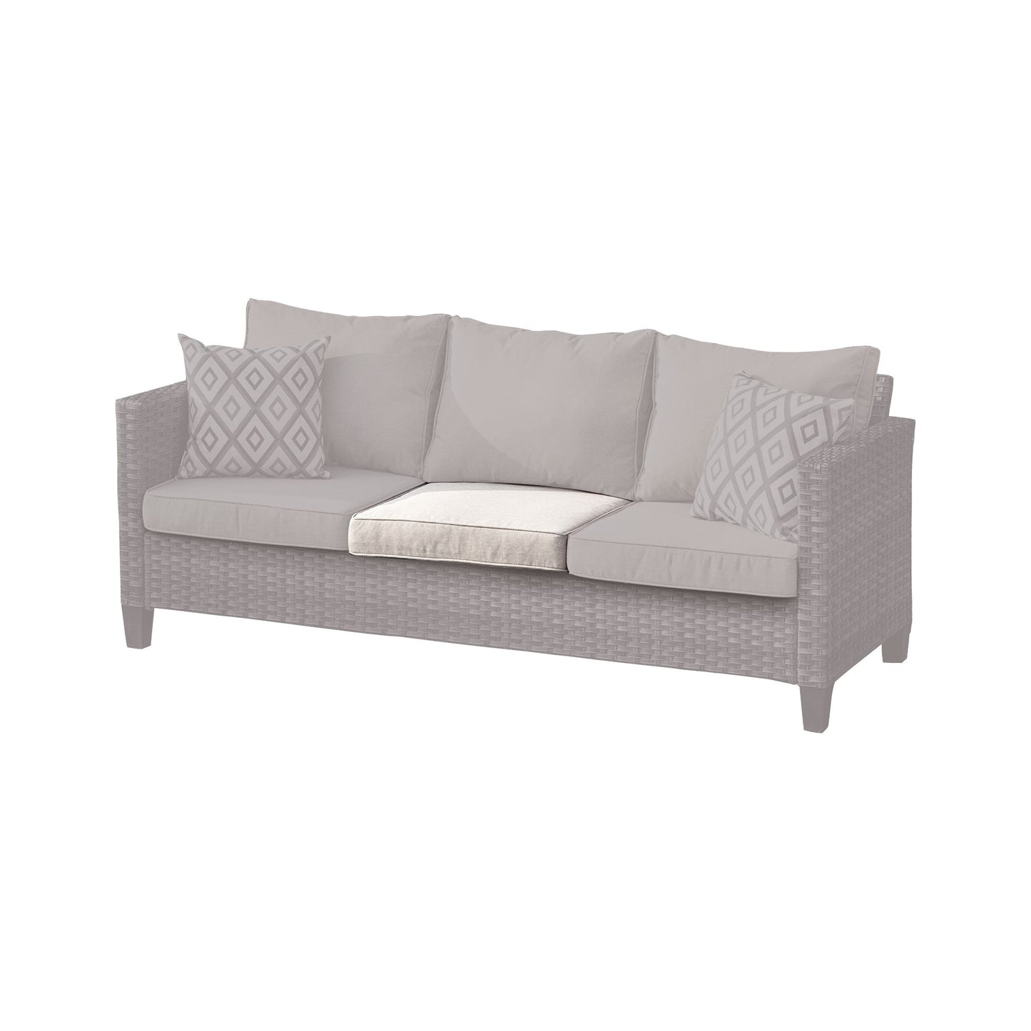 OVIOS Vultros Series Replacement Seat, Back, Ottoman Cushion (Refer to the Dimension in Description)