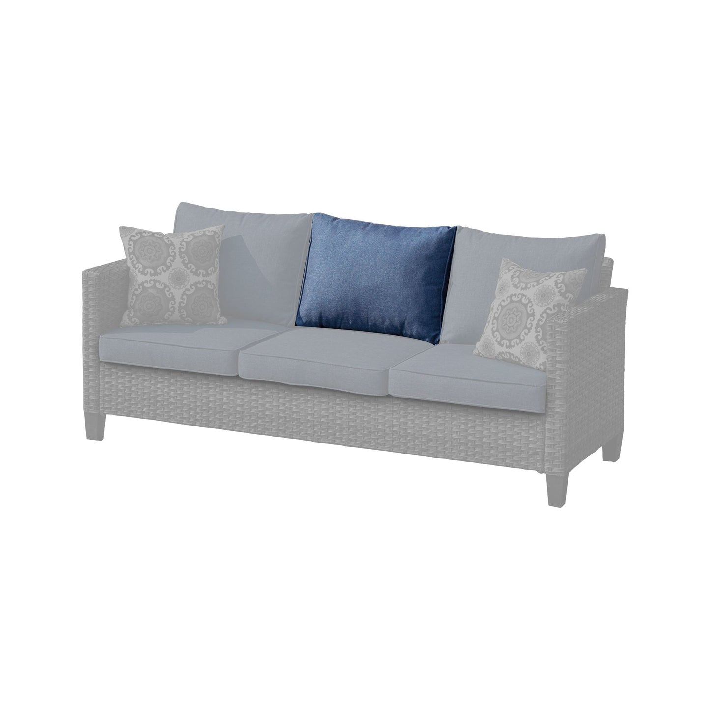 OVIOS Vultros Series Replacement Seat, Back, Ottoman Cushion (Refer to the Dimension in Description)