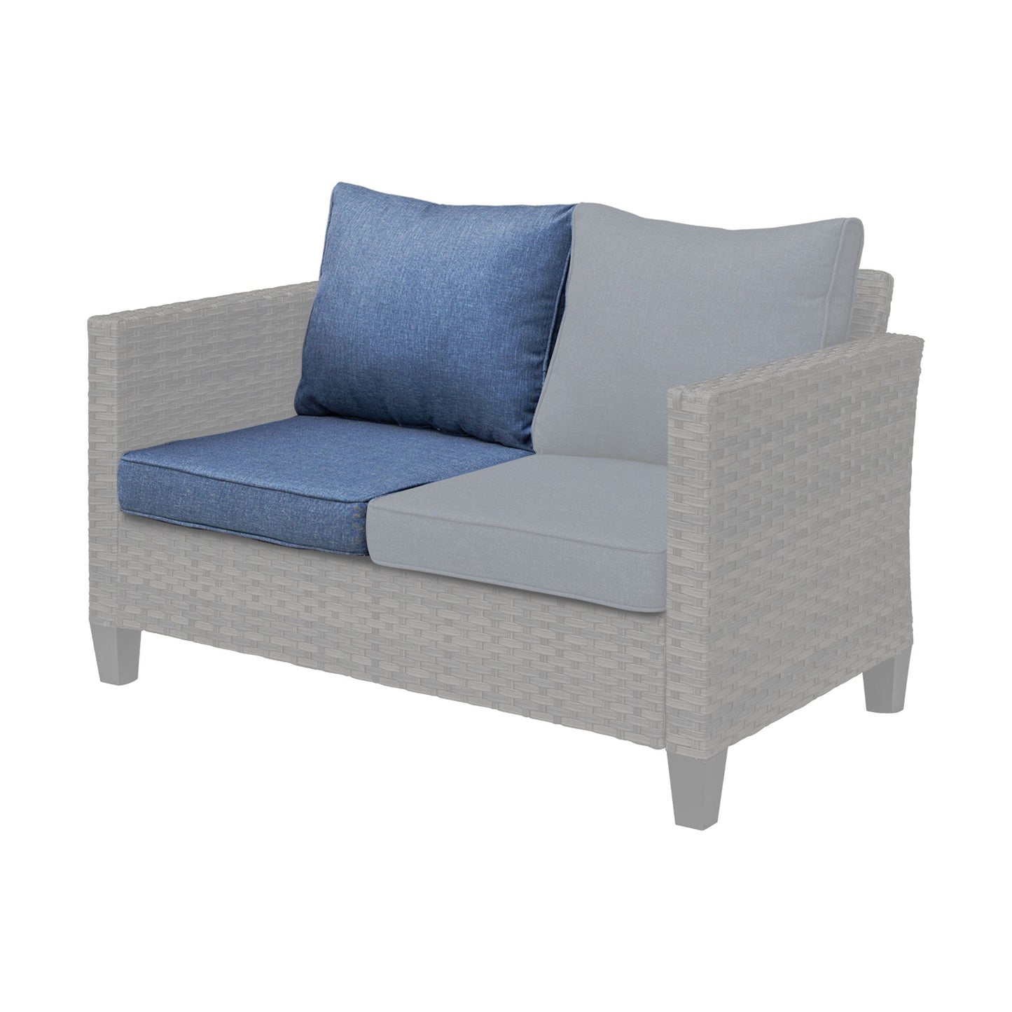 OVIOS Vultros Series Replacement Seat, Back, Ottoman Cushion (Refer to the Dimension in Description)