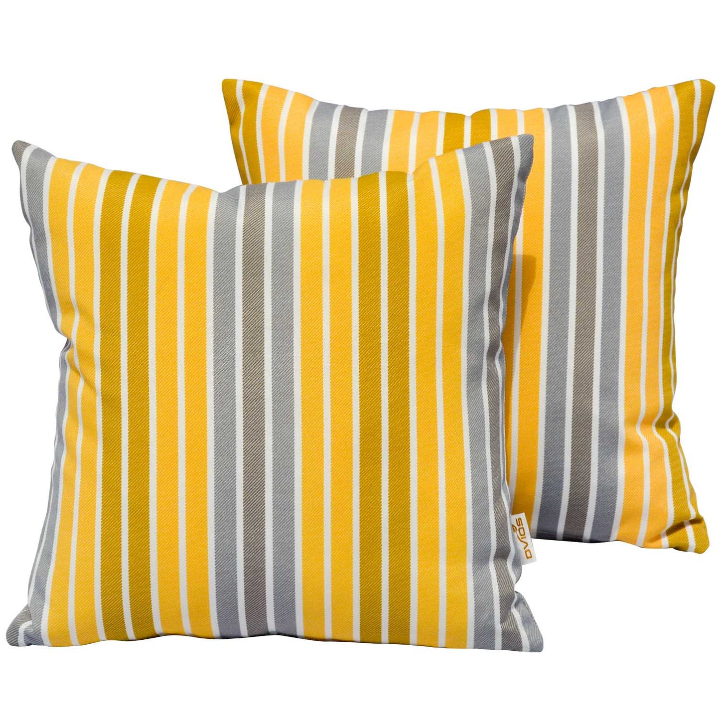 OVIOS 17'' x 17'' Waterproof Square Throw Pillow Cover & Insert (Set of 2)
