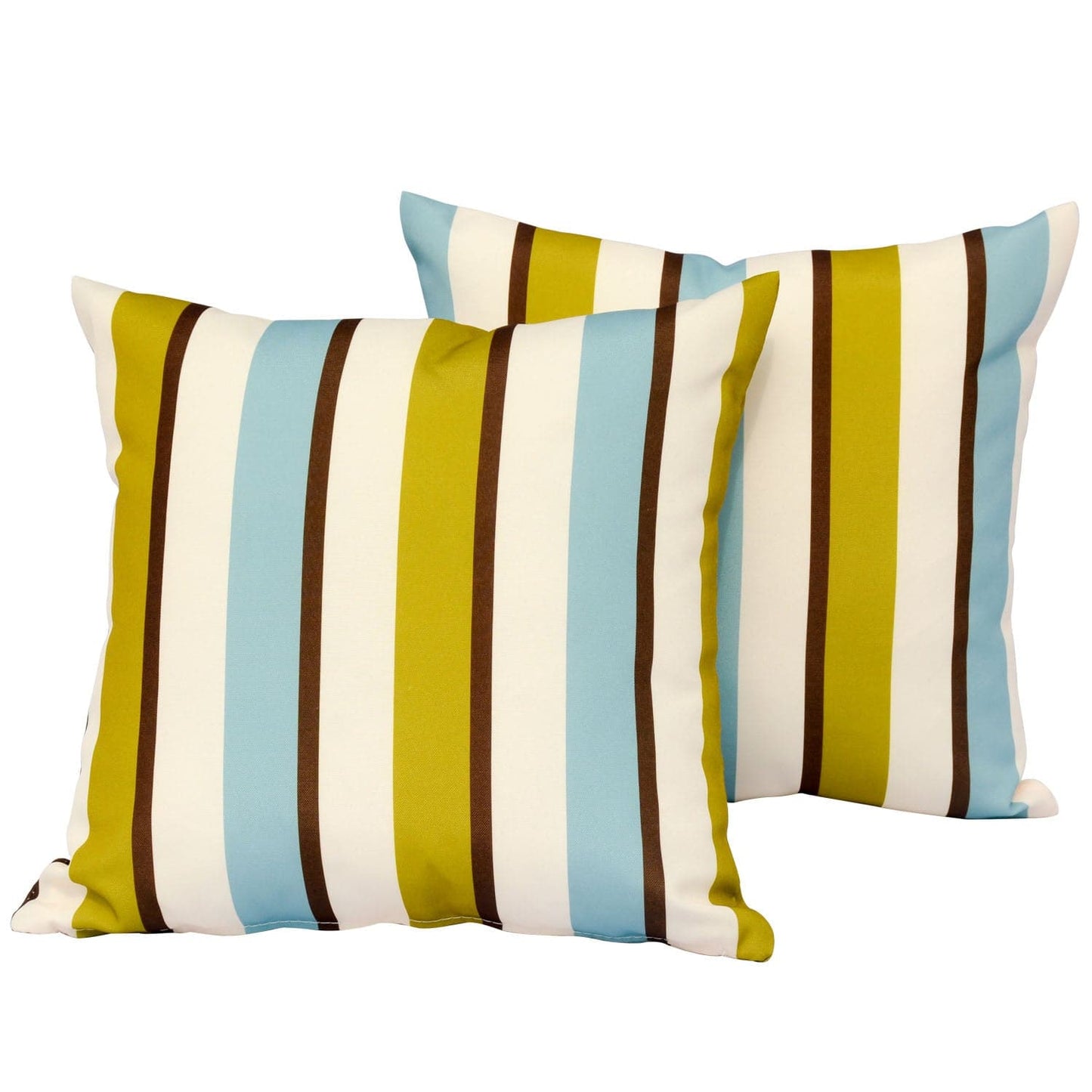 OVIOS 17'' x 17'' Waterproof Square Throw Pillow Cover & Insert (Set of 2)