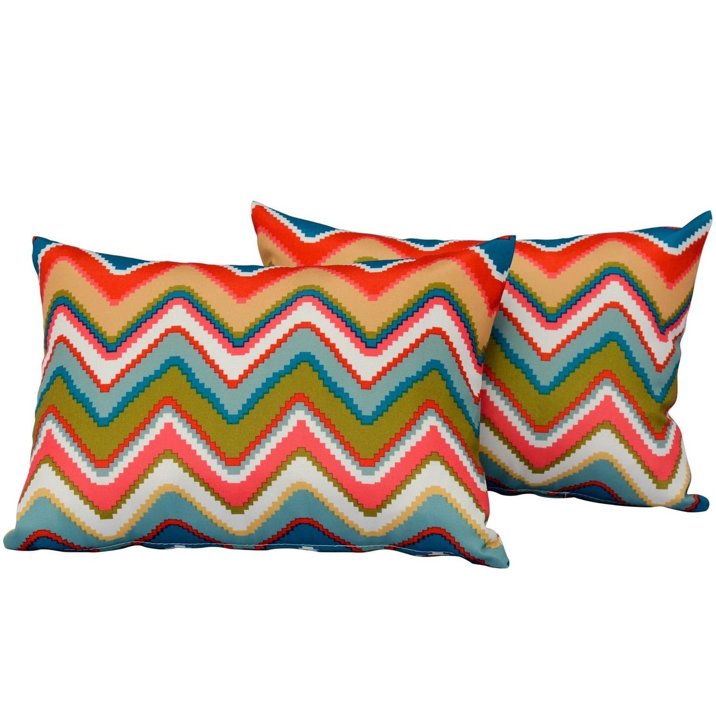 OVIOS 17.7'' x 11.8'' Rectangular Pillow Cover & Insert (Set of 2)