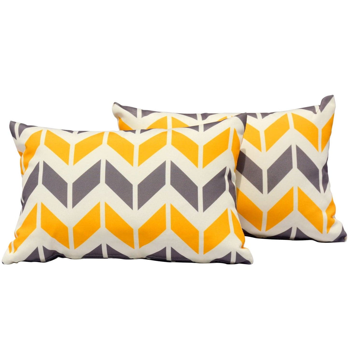 OVIOS 17.7'' x 11.8'' Rectangular Pillow Cover & Insert (Set of 2)