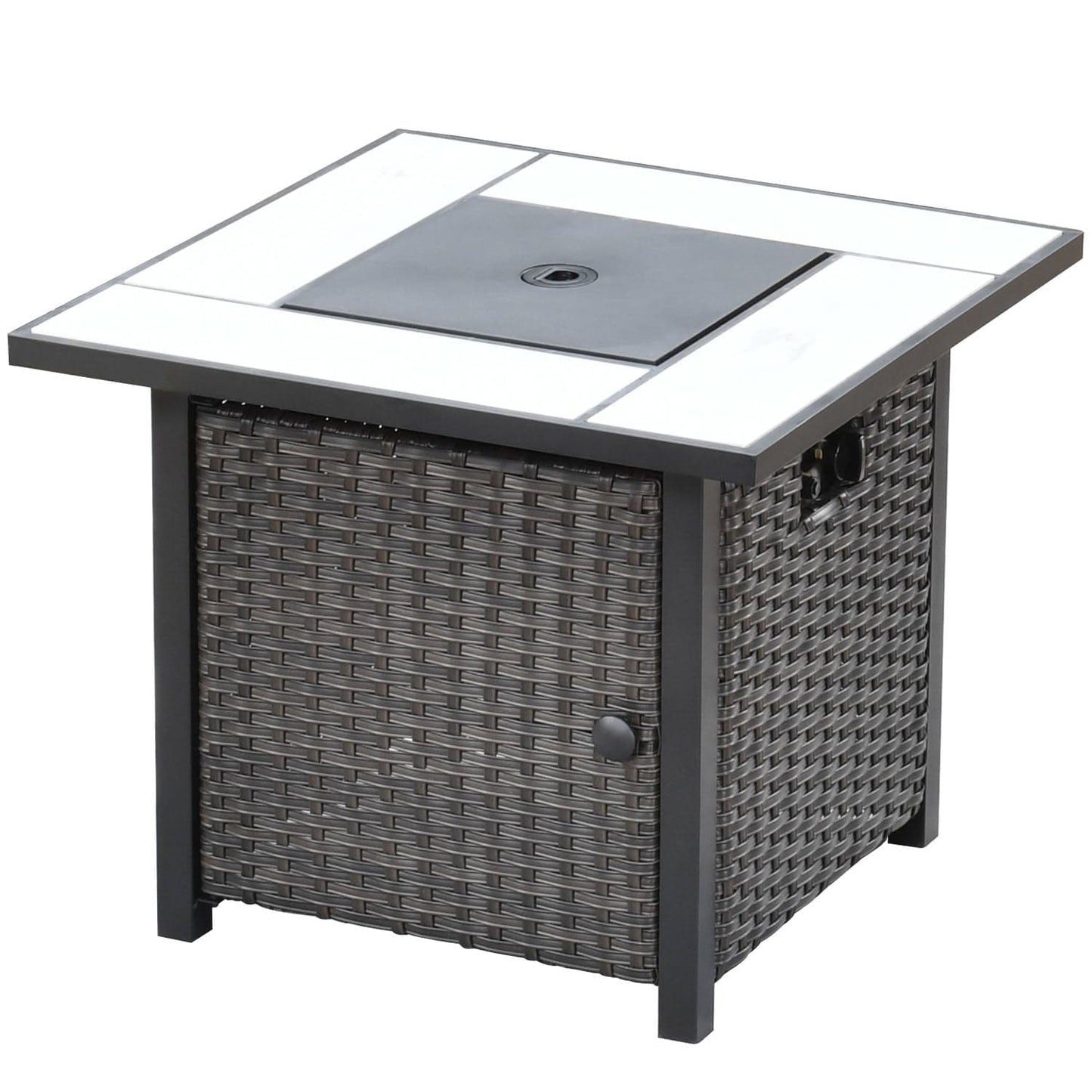 OVIOS Patio Outdoor 30'' Fire Pit Table for GRS/NTC/HOP/NDS Series