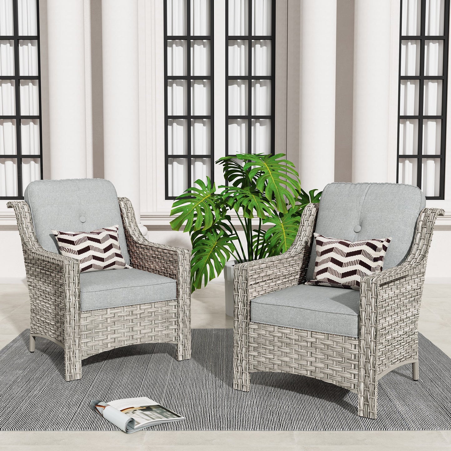 OVIOS Outdoor Single Chair * 2,PAD Series