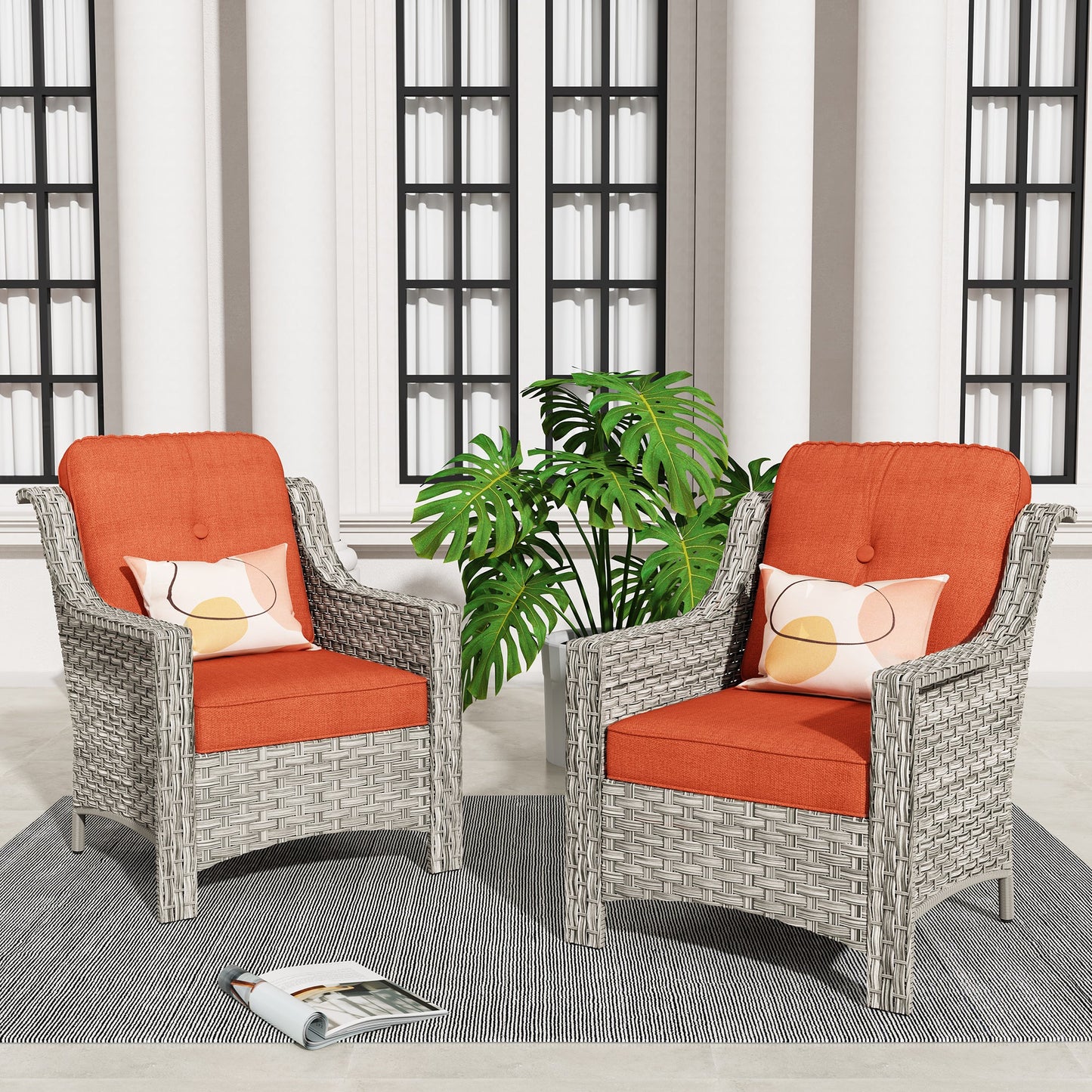 OVIOS Outdoor Single Chair * 2,PAD Series