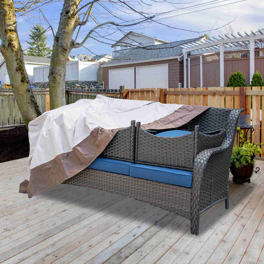 OVIOS Outdoor Sofa Cover Waterproof for Kenard Series (Refer to the Dimension in Description)