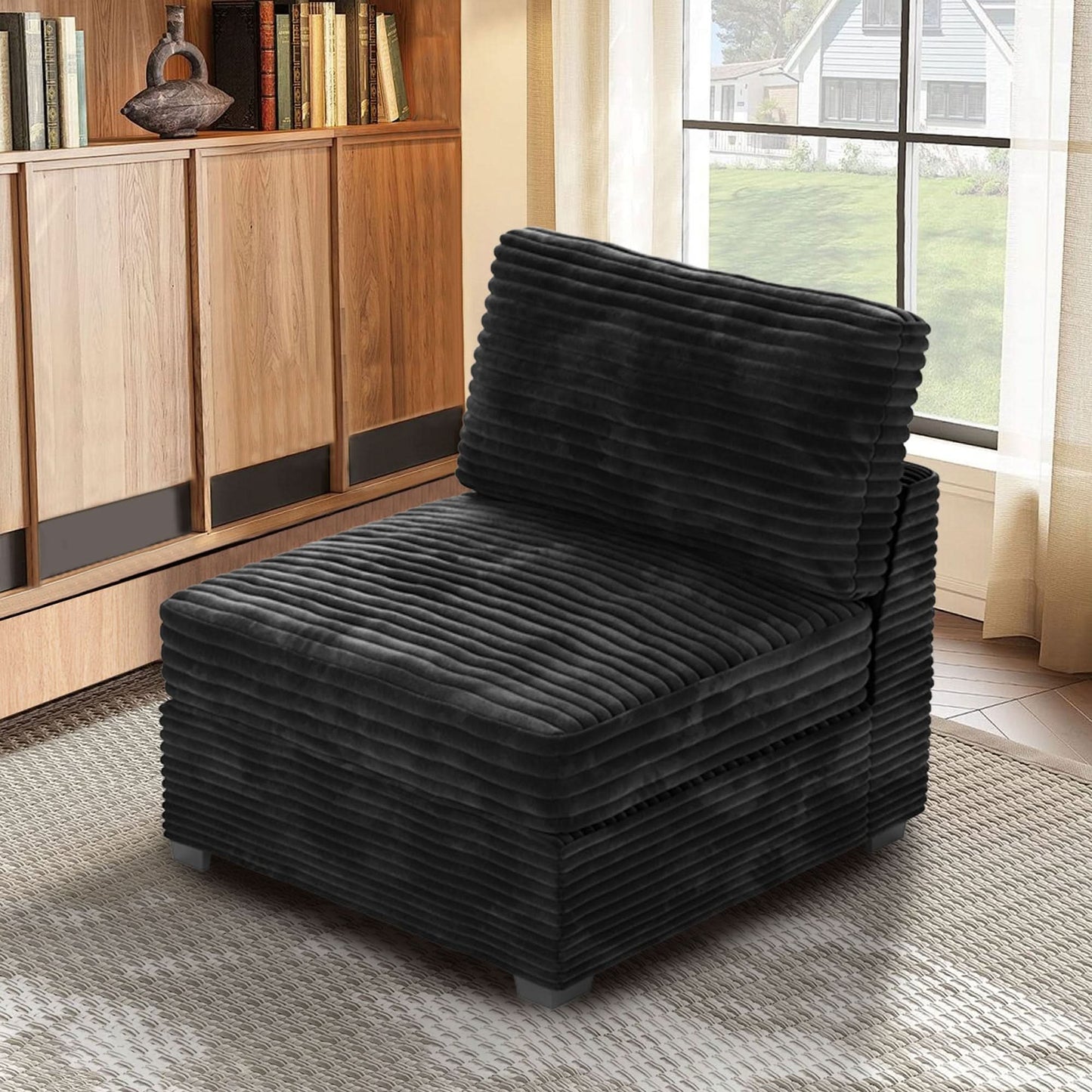 OVIOS Modular Sectional Sofa Couch with Oversized Chaise