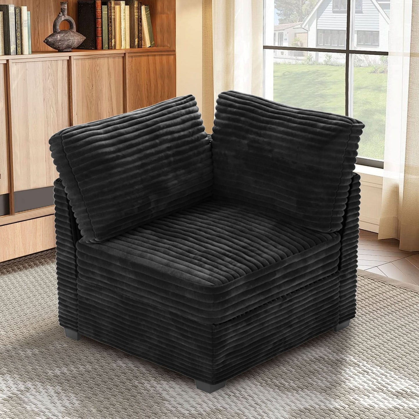 OVIOS Modular Sectional Sofa Couch with Oversized Chaise